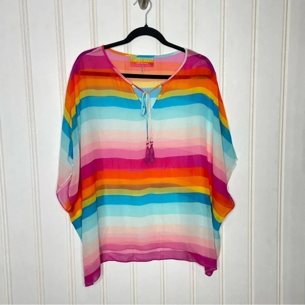 Trina Turk 25th Anniversary Sobe Top Size M/L